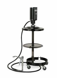 ARO Air Drum Pump: Pump w/ Drum Dolly, Hose & Nozzle, 50:1, 1.22 gpm Max. Flow Rate (MPN LP3003-1). Key specifications — Brand: ARO.