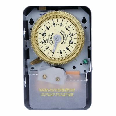 INTERMATIC Electromechanical Timer: 24 hr, 208-277V AC, SPDT - Electromechanical Timer Switches