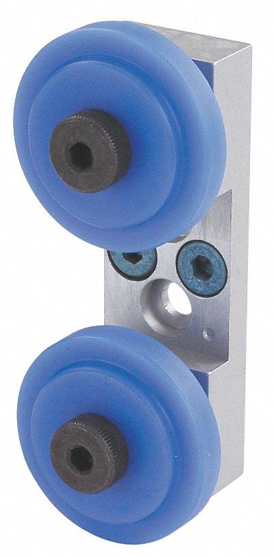 80/20 Roller Wheel Bracket Assembly: Roller - 80/20 Modular Framing Bearing Products