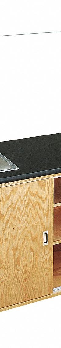 Lab Table: 24 in Overall Wd, 36 in Overall Ht, 4 ft Overall Lg, Laminate, 500 lb Load Capacity, Wood (MPN 4111K). Key specifications — Brand: DIVERSIFIED SPACES; Caster Type: Swivel; Countertop Material: Laminate.