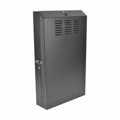 EATON TRIPP LITE Server Rack Enclosure: 6 Rack Units, 43 in x 25 5/8 in x 11 1/2 in, Wall Mount (MPN SRWF6U36). Key specifications — Brand: EATON TRIPP LITE; Includes: (12) 12-24 Screws; Material: Steel; Features_Broad: Low-Profile Vertical Server-Depth.