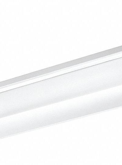 COLUMBIA LIGHTING Recessed Troffer: 4 ft Lg - 1 ft. x 4 ft. LED Center-Basket Troffers