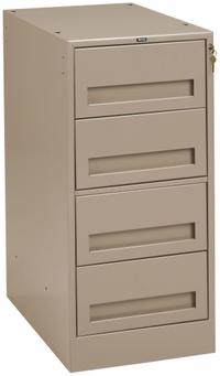 TENNSCO Drawer Pedestal: Drawer, Steel, 15 in Overall Wd, 24 in Overall Dp, Beige, 15 in x 24 in (MPN MD-1524 SAND). Key specifications — Material: Steel; Brand: TENNSCO.