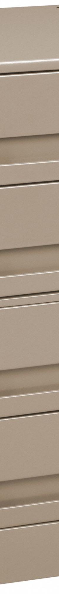 TENNSCO Drawer Pedestal: Drawer, Steel, 15 in Overall Wd, 24 in Overall Dp, Beige, 15 in x 24 in (MPN MD-1524 SAND). Key specifications — Material: Steel; Brand: TENNSCO.