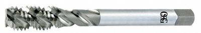 OSG Extension Tap: #8-32 UNC, H3 / 2B-3B, 3 Flute, Bottoming Chamfer - Spiral-Flute Extension Taps