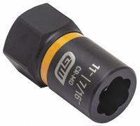GEARWRENCH Bolt Extractor: 7/16 in Socket Size, 7-Point, Std, Black Oxide, Not Tether Capable (MPN 84760). Key specifications — attr1204113: Standard; attr1204115: GEARWRENCH; attr1204121: 7/16 in; attr1204116: Not Tether Capable; attr1204118: Black Oxide.