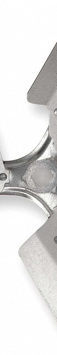 REVCOR Replacement Propeller: 14 in Propeller Dia., 1/2 in Bore Dia., 38° Pitch, 3 Blades (MPN GM1403-38 R)