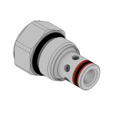 PARKER Check Valve: Steel, Two-Way, C08-2 Valve Cavity Size, Pressure, 0.875 in Overall Lg, CVH081P (MPN CVH081P30). Key specifications — attr1012059: CVH081P30; attr1250696: CVH081P; attr1011660: Polyurethane; attr1011634: Steel; attr1011635: PARKER; attr1011636: Steel; attr1011647: 0.875; attr1011644: C08-2.