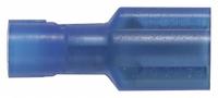 PANDUIT Wire Disconnect: Female Socket, Blue, Nylon, Full Coverage, 16 AWG – 14 AWG Wire Size (MPN DNF14-250FI-L). Key specifications — Brand: PANDUIT; Manufacturer Part Number: DNF14-250FI-L.