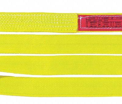 LIFT-ALL Web Sling: Type 5, Nylon, 2 Plies, 14 ft Sling Lg, 4 in Sling Wd - Light-Use Nylon Endless Web Slings