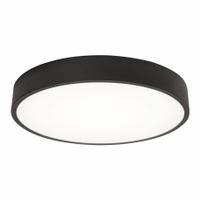LED Flush Mount: 14 in Dia, Black, 2 1/2 in Ht, 1,800 lm, 2700K/3000K/3500K/4000K/5000K, 26 W, BAYF (MPN BAYF14LAJUDBK). Key specifications — Voltage: 120 to 277V AC; Brand: AFX INC.; For Bulb Type: Integrated LED; Includes Bulb: No; Color Temperature: 4000K; Housing Finish/Color (Broad): Black.