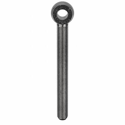 APPROVED VENDOR Fixed Rod End: Steel, Black Oxide, Right Hand, M20-2.50 Thread Size - Steel Male Threaded Fixed Rod Ends