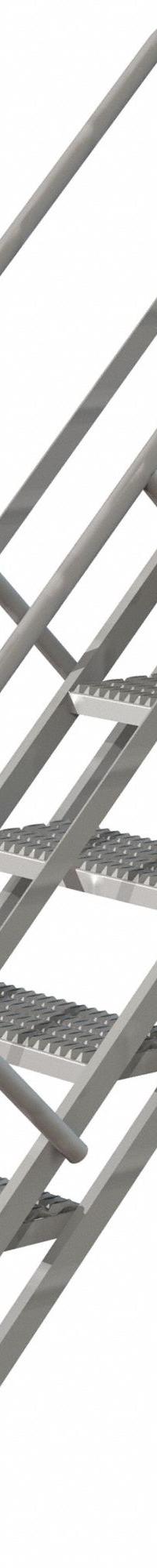 TRI-ARC Portable Stairs: 7.9 ft Overall Ht, Steel, 450 lb Load Capacity, Perforated, 6 Steps (MPN WISS106242). Key specifications — attr1050559: Gray; attr1050557: TRI-ARC.