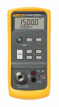 FLUKE Handheld Pressure Calibrator: FLUKE-717 15G, Included, 0.036 psi – 10,000 psi, 0 mA – 24 mA. Key specifications — Manufacturer Part Number: FLUKE-717 15G; Pressure Measuring Units: in wc; Brand: FLUKE; Includes: Test Leads; Pressure Measurement Accuracy: 0.05% Full Scale; Intrinsic Safety: No.