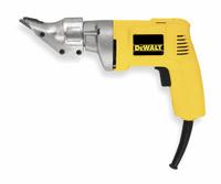 DEWALT Shear: Sheet Metal, 18 ga Capacity (Steel), 20 ga Capacity (Stainless Steel), 60 Hz (MPN DW890). Key specifications — attr1256498: Sheet Metal; attr1256509: DEWALT.