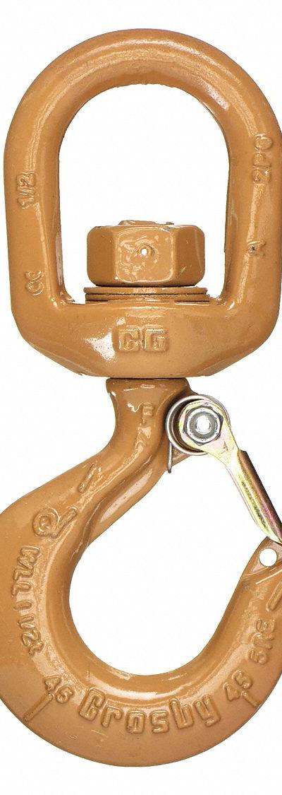 CROSBY Slip Hook: 6,000 lb Working Load Limit - General Purpose Slip Hooks for Lifting