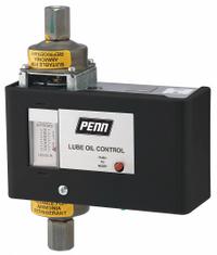 Mechanical Lube Oil Pressure Control: 8 psi to 70 psi, 90 sec Delay, Alarm Circuit Included (MPN P28AN-1C). Key specifications — Refrigerant Type: Ammonia; Brand: JOHNSON CONTROLS; Input Voltage: 240V AC; For Compressor Brand: Ranco; Product Type: Mechanical Lube Oil Pressure Control; Alarm Circuit Included: Yes.