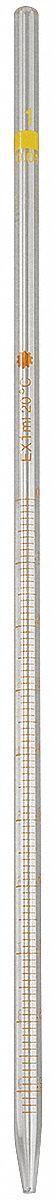 APPROVED VENDOR Volumetric Pipette: 1 mL Capacity, 0.1 mL Graduation Increments, Non-Sterile, Glass (MPN 5PTA6). Key specifications — attr1080643: Non-Sterile; attr1073884: APPROVED VENDOR; attr1080635: Not Individually Wrapped; attr1080640: Volumetric; attr1080636: Glass; attr1080641: Volumetric Pipette.