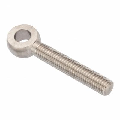 AMPG Fixed Rod End: Stainless Steel, Plain, 3 1/2 in Hole Center-to-End Lg - Stainless Steel Male Threaded Fixed Rod Ends