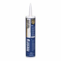 Roofing Sealant: White, 10.1 fl oz, Caulking Gun (MPN HE884004). Key specifications — Color: White; Brand: HENRY; Container Type: Tube.
