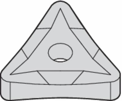 WIDIA Triangle Turning Insert: TNMP432 - Triangle (T) Indexable Turning Inserts