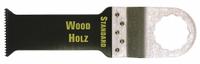 FEIN Oscillating Tool Blade: 1 1/4 in Blade Wd, 4 13/16 in Overall Lg, Flush Cutting, Carbon Steel (MPN 63502123018). Key specifications — attr1097473: Drywall; attr1097476: FEIN; attr1097456: Flush Cutting.
