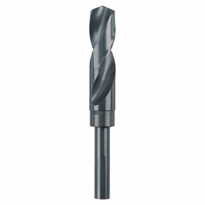 MILWAUKEE Silver and Deming Drill: 27/32", 135° Split Point, Black Oxide HSS - Chip-Clearing High-Speed Steel Silver & Deming Drill Bits