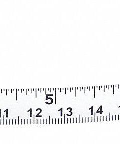 US TAPE Adhesive Backed Tape Measure: Metric/SAE, Inch/Metric, Decimal, Left to Right, 1/16 in (MPN 50020). Key specifications — attr940004: Steel; attr940001: Millimeters; attr940000: 1/16 in; attr934747: US TAPE.