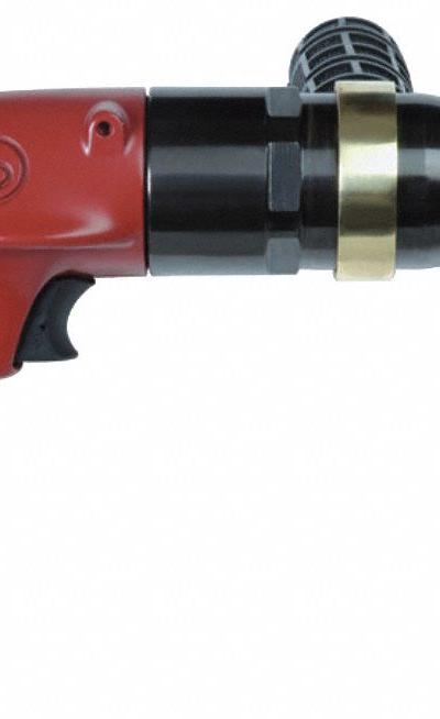 CHICAGO PNEUMATIC Air-Powered Drill: 1/2 in Chuck - Pistol-Grip Air-Powered Drills