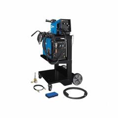 MILLER ELECTRIC Multiprocess Welder: XMT 400, DC, MIG Pack w/Intellx Basic Wire Feeder (MPN 951971). Key specifications — Maximum Amperage (Stick): 425; Maximum Amperage (TIG): 425; Welder Kit Type (Merch - Value Column): MIG Package w/Intellx Basic Wire Feeder.