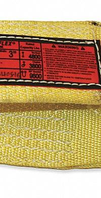 STREN-FLEX Web Sling: Type 4, Nylon, 1 Plies, 10 ft Sling Lg, 9,600 lb Vertical Hitch Capacity (MPN EET1-906-10). Key specifications — attr980611: STREN-FLEX; attr1004733: Wear-Resistant Tag.