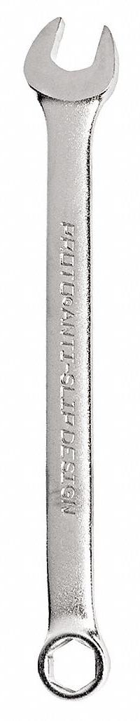 PROTO Combination Wrench: Alloy Steel, Satin, 3/8 in Head Size, 6 1/4 in Overall Lg, Offset, Hex (MPN J1212HASD). Key specifications — attr309539: 3/8 in; attr309567: Yes; attr324930: PROTO.
