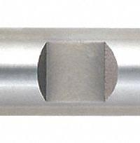 OSG Square End Mill: Cobalt, TiN Coated, Double End, 4 Flute, 3/16" Mill Dia, 1/2" LOC, 3-1/4" OAL (MPN 5420205)