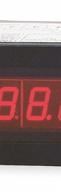 EXTECH Panel Tachometer: 5 RPM Min RPM, 99,990 RPM Max RPM, 0.05% of Reading RPM Accuracy, 0.1 RPM (MPN 461950). Key specifications — Input Voltage: 115/230V AC; Output Current: 80 mA; RPM Accuracy: 0.05% of Reading; Brand: EXTECH.