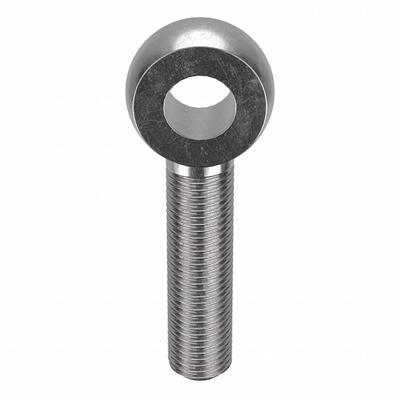 KEN FORGING Fixed Rod End: Stainless Steel, Plain, Right Hand, 1"-8 Thread Size - Stainless Steel Male Threaded Fixed Rod Ends