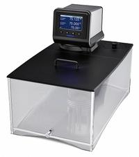 POLYSCIENCE Circulator: 28 L Capacity, 85°C Max Temp, Polycarbonate, +/-0.005°C, Touch-Screen, Open (MPN AP28P100-L11B). Key specifications — Display Type: Touch-Screen; Heated or Refrigerated: Heated; Brand: POLYSCIENCE; Interior Material: Polycarbonate; Programmable: Yes; Temperature Accuracy Tolerance: +/-0.005°C; Voltage: 120V AC.