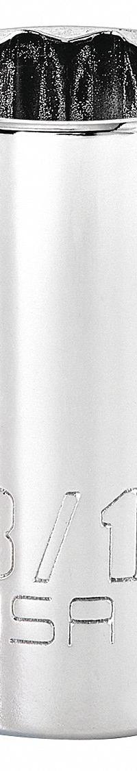 PROTO Socket: SAE, 1/2 in Drive Size, 13/16 in Socket Size, 12-Point, Std, Chrome, Socket (MPN J5426N). Key specifications — attr1204417: PROTO; attr1204392: Chrome.