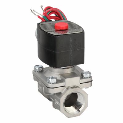 REDHAT Solenoid Valve: 2-Way, Normally Closed, 3/4 in Pipe Size, 24V DC - 2-Way/2-Position, Normally Closed Solenoid Valves