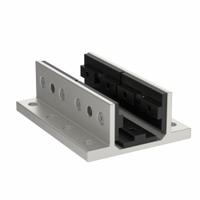 Linear Bearing: 25 Series, 100 mm L x 74.2 mm W x 31.3 mm H, Silver, Double Flanged, Std, Anodized (MPN 25-6426). Key specifications — Brand: 80/20; Housing Material: Aluminum; Finish: Anodized.