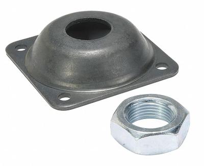 SPEEDAIRE Cylinder Mounting Hardware: Flange Mount Type, Fits 4 in Bore Dia - Flange Plates