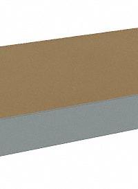 TENNSCO Shelf: 60 in x 18 in, 2,250 lb Load Capacity, Particleboard, Gray, Shelf (MPN ZLCS-6018D). Key specifications — Decking Material: Particleboard; Includes: (4) Beams; Decking Finish: Unfinished; Shelf Configuration: Single Straight; Color: Gray; Frame Material: Steel; Brand: TENNSCO; Frame Finish: Zinc Plated.