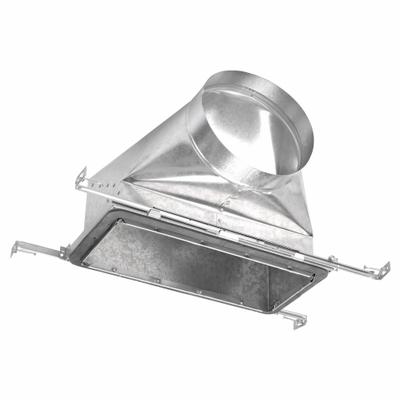 SPEEDI-BOOT Vent Boot Hanger: 90° Boot Boot, 8 in Dia. 8 in H x 8 in W Collar Size - Vent Boots