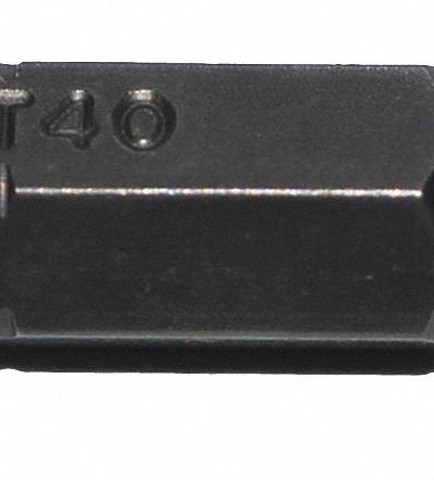 ZEPHYR Insert Bit: Insert Bit, T40 Bit Size, Imperial, Torx Head, T40 Bit Industry Size - Insert Torx Bits