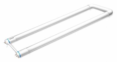 PHILIPS U-Shaped LED Bulb: T8, Medium Bi-Pin (G13), 6 in U-Bend Leg Spacing - LED Plug & Play (UL Type A) U-Bend Lamps