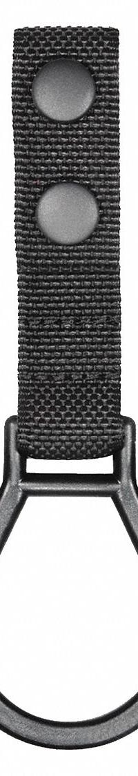HEROS PRIDE Key Holder: Black, Nylon, Ballistic, 6 3/4 in x 29 mm, Open Closure (MPN 1090). Key specifications — attr188437: Black; attr188438: Nylon; attr188431: Key Pouch.
