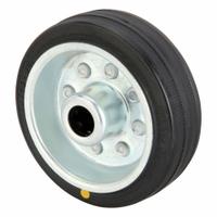 APPROVED VENDOR Flat-Free Wheel: 3 1/8 in Wheel Dia., 1 in Wheel Wd, Rubber, 110 lb Load Capacity (MPN VE 80/12R-EL). Key specifications — Brand: APPROVED VENDOR.