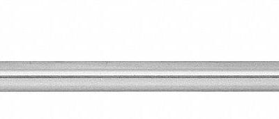 BRADLEY Wall Grab Bar: Straight, 12 in Lg, 1 1/2 in Dia, Stainless Steel, Textured - Standard Grab Bars