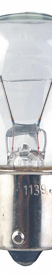 APPROVED VENDOR Incandescent Bulb: Incandescent, Single Contact Bayonet (BA15s), (RP) Rounded Pear (MPN 1133-10PK). Key specifications — Light Color: White; Trade Number: 1133; Voltage: 6.2V AC; Brand: APPROVED VENDOR; Bulb Shape: RP11.