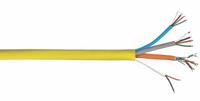 CAROL Communication Cable: 500 ft Cable Lg, 7 Strands, (2) 22 AWG/(4) 18 AWG/(4) 22 AWG, Plenum, PVC (MPN 4EPL4S.38.05). Key specifications — Application: Access Control; Fire Rating: Plenum; Insulation Material: PVC; Jacket Material: PVC; Manufacturer Part Number: 4EPL4S.38.05; Product Type: Communication Cable; Brand: CAROL; Conductor Gauge: (2) 22 AWG.