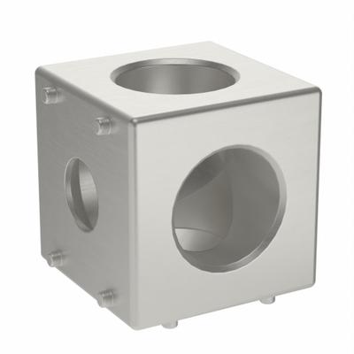 FATH INC. Squared Corner Connector: Squared Corner Connector, 40 Series, 40 mm x 40.1 mm x 40 mm - Corner Cube Connectors